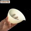 HOYIHM Frost Moon White Ice Jade Glass Tea Pitcher Divide Tea Cha Hai Dispenser Justice Cup Fair Mug Teaset Ornaments Supplies