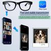 New Smart Glasses with AI Translator 8MP Camera 4K HD Take Videos and Photo Sunglasses BT Call for Men Women Fashion Glasses Wireless Music Playback