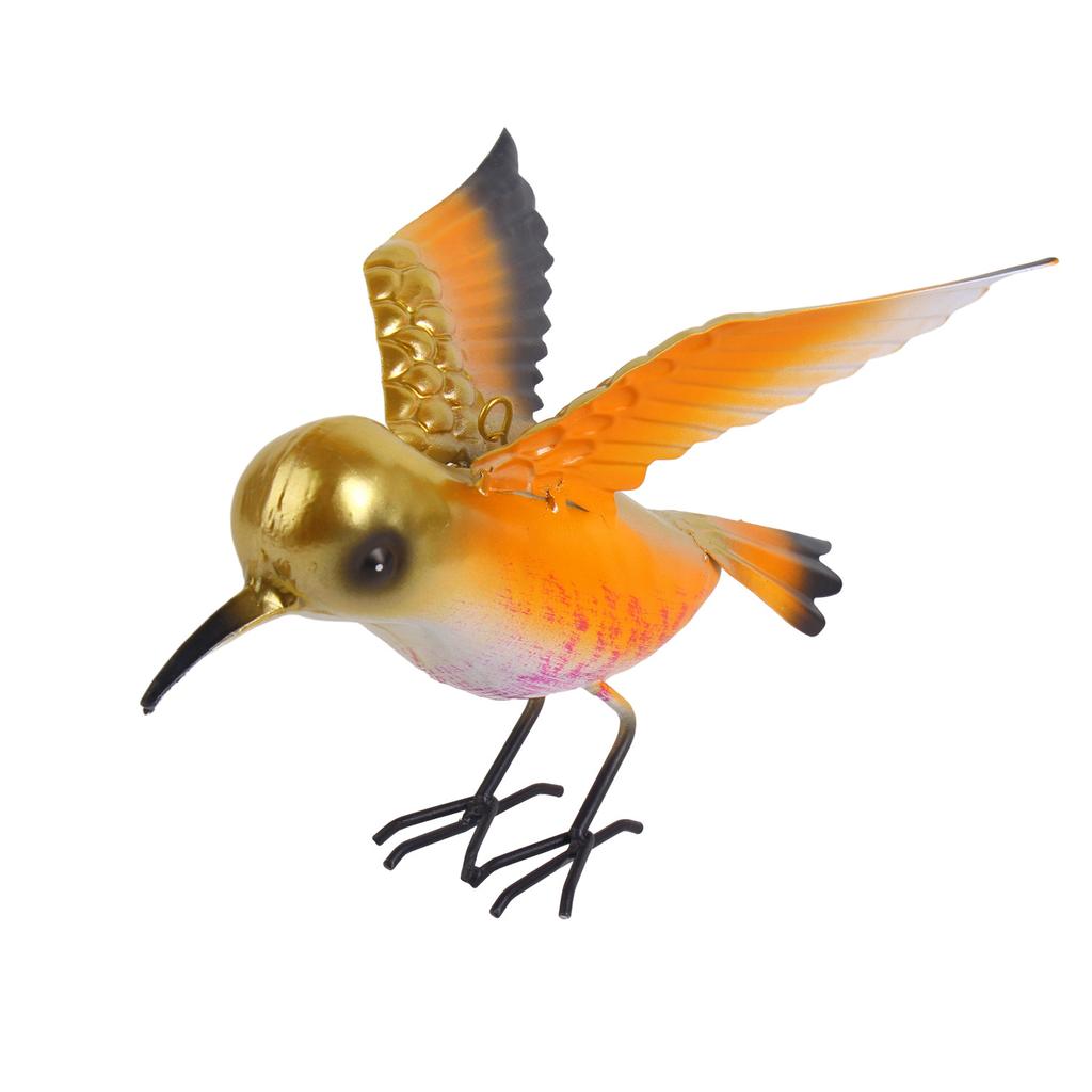 Bird Stereo Bird Indoor Outdoor Homestay Garden Garden Door Decoration Metal Iron Ornaments Desk Decoration Home Decor fairy