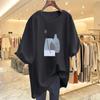 Women's Round Neck Short Sleeve T-Shirt - 2025 Slimming, Versatile, Middle-Aged Style for Spring/Summer