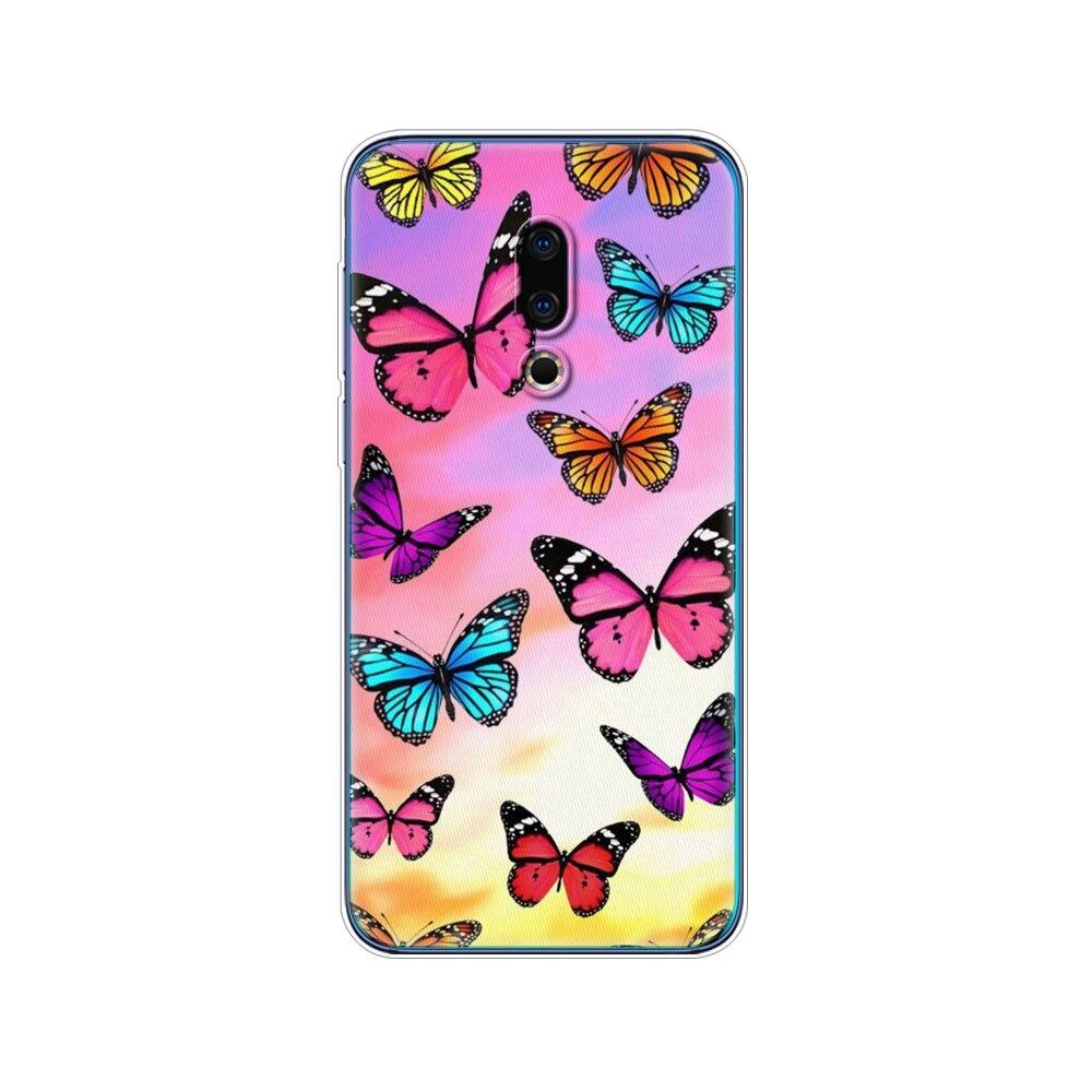 

Чехол для Meizu 16th, 6,0 дюйма, силиконовый чехол для Meizu 16th Plus, чехол 6,5 дюйма, мягкий чехол из ТПУ, чехол с рисунком, зима, снег, Рождество Meizu 16th