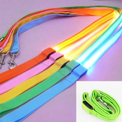 Pet Glow LED Yanıp Sönen Işık Anti-kayıp Tasma Kurşun Halat Kemer
