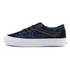 Vans Bold Ni Fabric Leopard Print Animal Pattern Casual Sports Canvas Durable Lightweight Low Top Skate Shoes Women sneaker Deep-Blue VN0A5DYA8H8