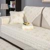 Manufacturer Nordic Pure Cotton Sofa Cushion, Four-Season Simple And Modern Universal Non-Slip Back Cotton Sofa Cover Towel Seat Cushion