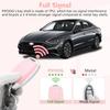 PIFOOG For Hyundai Elantra Key Fob Cover    Palisade 5 Buttons Car Keys Case Shell Protector Full Covers Pink Bling Keychain Accessories Girly Women