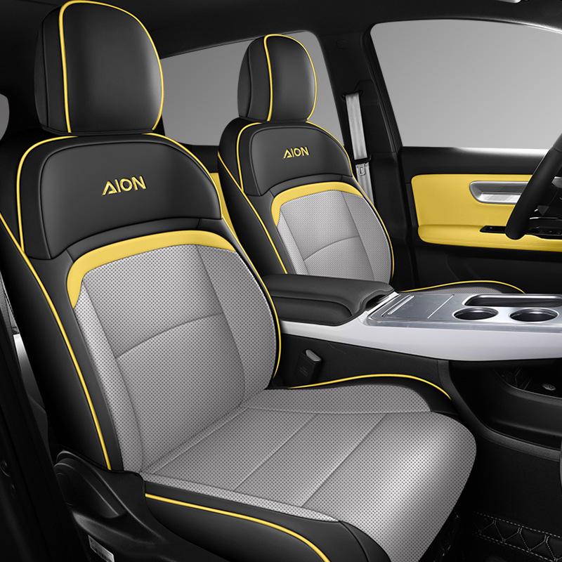 2023 Aion Y+ Leather Car Seat Cover, All-Season, Full Coverage, Universal Fit