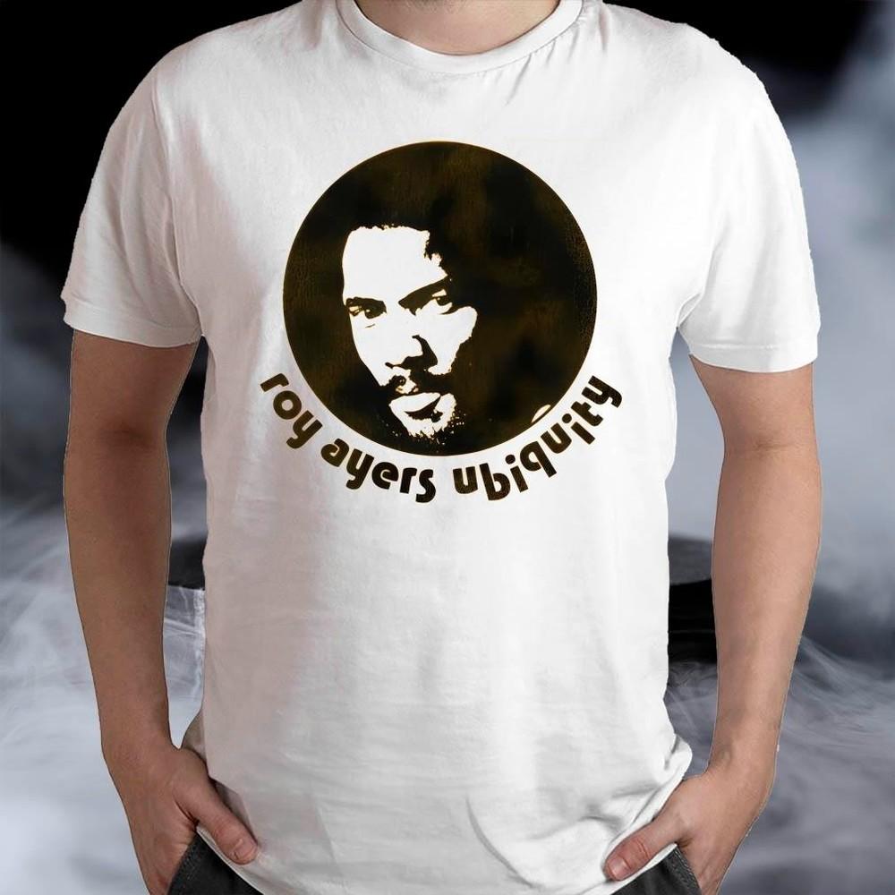 Roy Ayers artwork topaz face Unisex White Shirt S-3XL QW231 Unisex T-Shirt XXXL