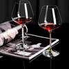 Crystal Wine Glasses Set Large Bowl Elegant Stemware Luxury Lead Free Glasses for Home Bar Party Gift