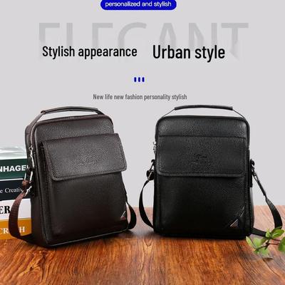 Men's Vintage Crossbody Shoulder Bag: Large Capacity Outdoor Multifunction Waist/Messenger Bag