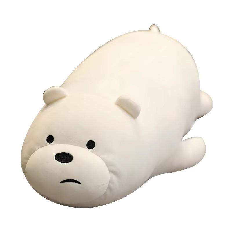 Big Size We Bare Bears Plush Anime Peripheral The Three Bare Bears Stuffed Doll Kawaii Soft Sofa Cushion Animal Cushion Gifts