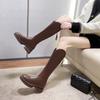 Long Boot Women's Shoes - New Style - Winter and Autumn Thick-soled Boots - Heightening Boots