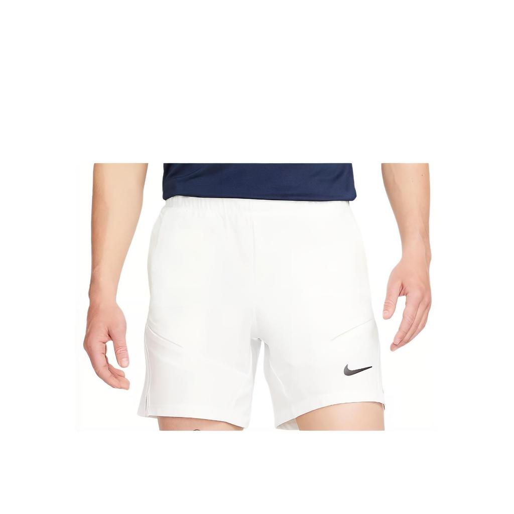 Nike Logo Drawstring Quick-Dry Casual Shorts Men Bottoms White FD5337-100