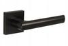 Black Interior Door Handle with a Square Split Plate