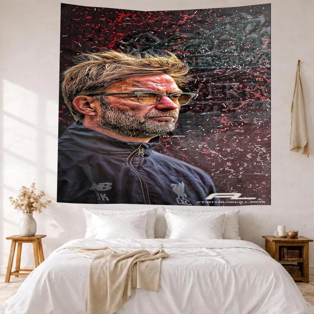 Liverpool Football Club Wall Decor Tapestry Art For Pet Memorial Birthdaywedding Party Backdrop Family Gift