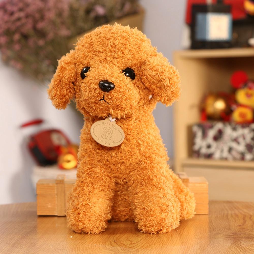 Puppy Plush Toy Dog Doll Teddy Dog Cloth Doll Cute Bed Small Animal Doll