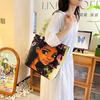 Fashion Versatile Tote Bag New Women's Portable Shopping Bag Creative Women's Printing Aesthetic Beach Bag Women