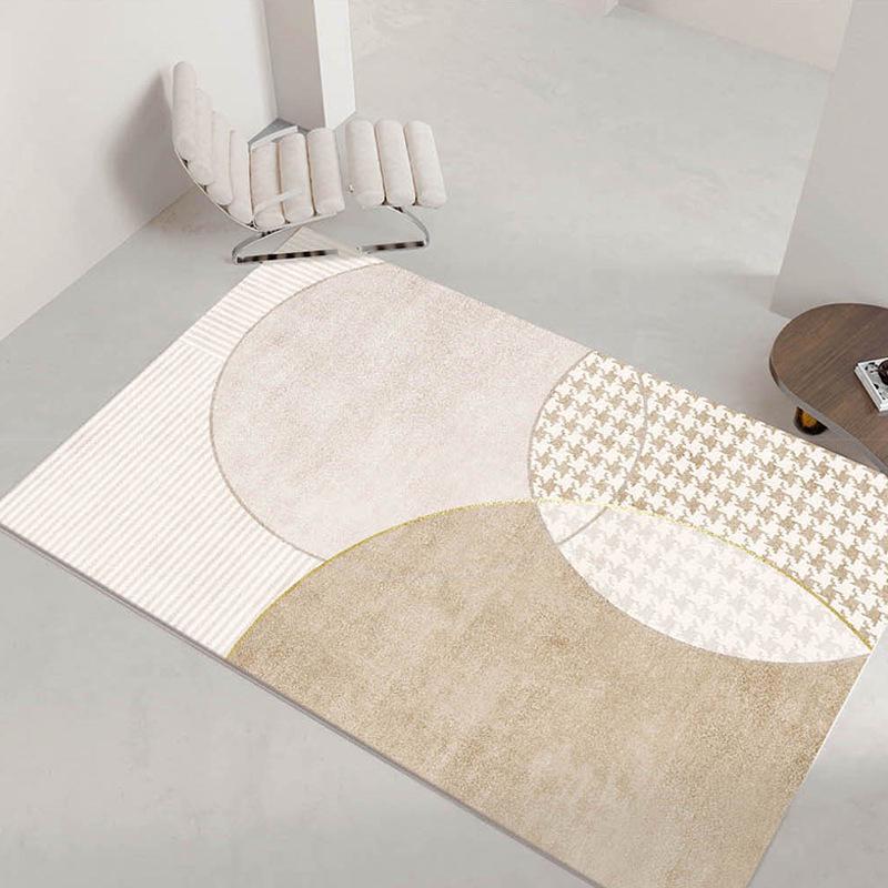 Stain-Resistant, Easy-Care Wabi-Sabi Crystal Velvet Living Room Carpet