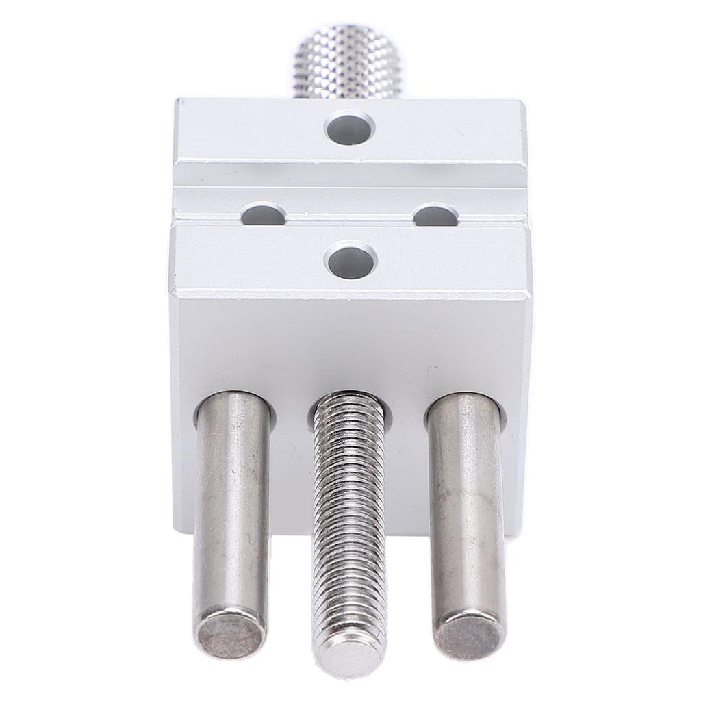 Mini Vise Clamp High Accuracy Adjustable 30mm Maximum Clamping Dia Metal Handy for Jewelry Making