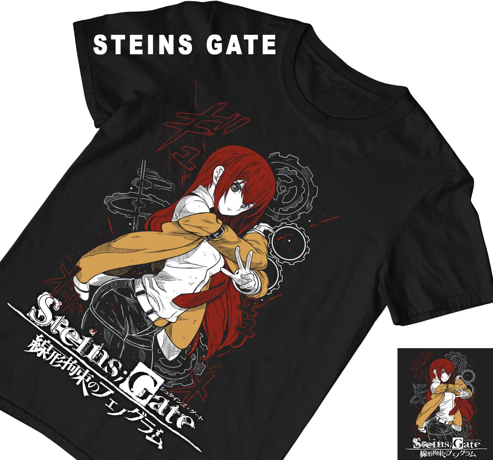 Steins Gate Kurisu Makise  T-Shirt Mens Womens Tees Top,Kurisu Makise,Steins Gate Merch,top anime S