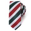 Rachel Narrow Tie, Slim Fit, Made in Japan, Washable, Slim, Glossy, Striped (J Pattern)