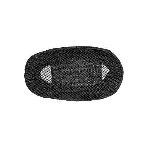 Komine 3D Mesh Full Seat Cover for Motorcycles Black XL AK-352 13009 Mesh Material