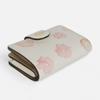 Gift Set Wallet Bifold Wallet CR792 IMCAH Floral Pattern [Coach] Drawstring/wrapped Women's (Chalk Multi) [Outlet]