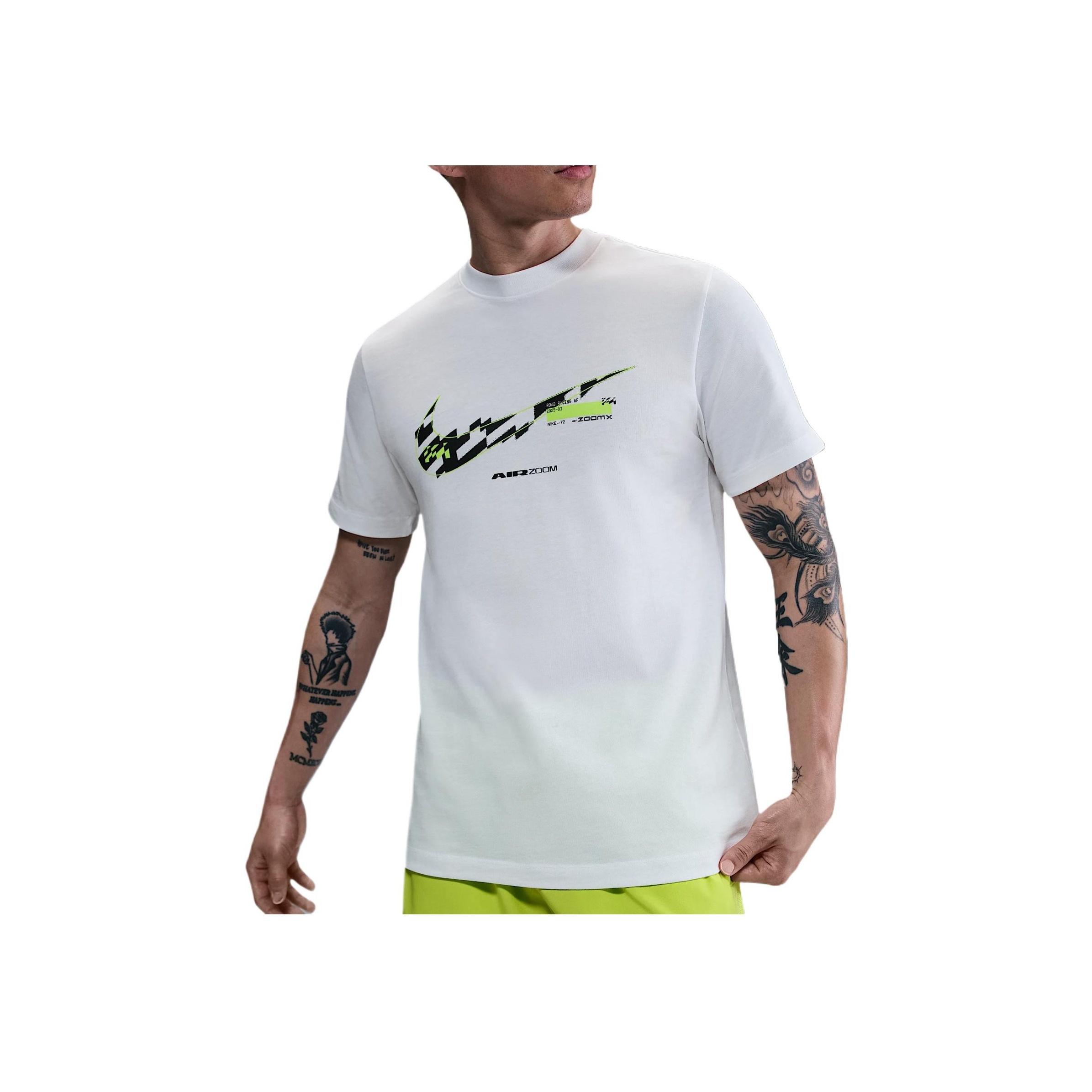 

Nike Удобная Мягкая Повседневная Универсальная Однотонная Футболка с Коротким Рукавом с Логотипом Бренда Мужские Топы Белый HJ3685-100 L