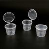 50 Daily-Use Food Storage Containers with Lids, Transparent Plastic Small Sauce Containers, Suitable for Picnics and Casual Gatherings