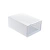 Foldable Clear Shoes Storage Box Plastic Stackable Shoe Organizer Waterproof Dust Proof Shoes Stand Storage Organizer Shoe Rack