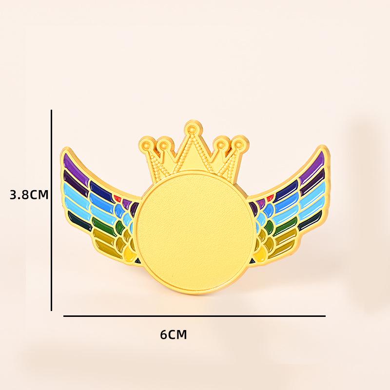Custom Metal Enamel Badge for Company Anniversary