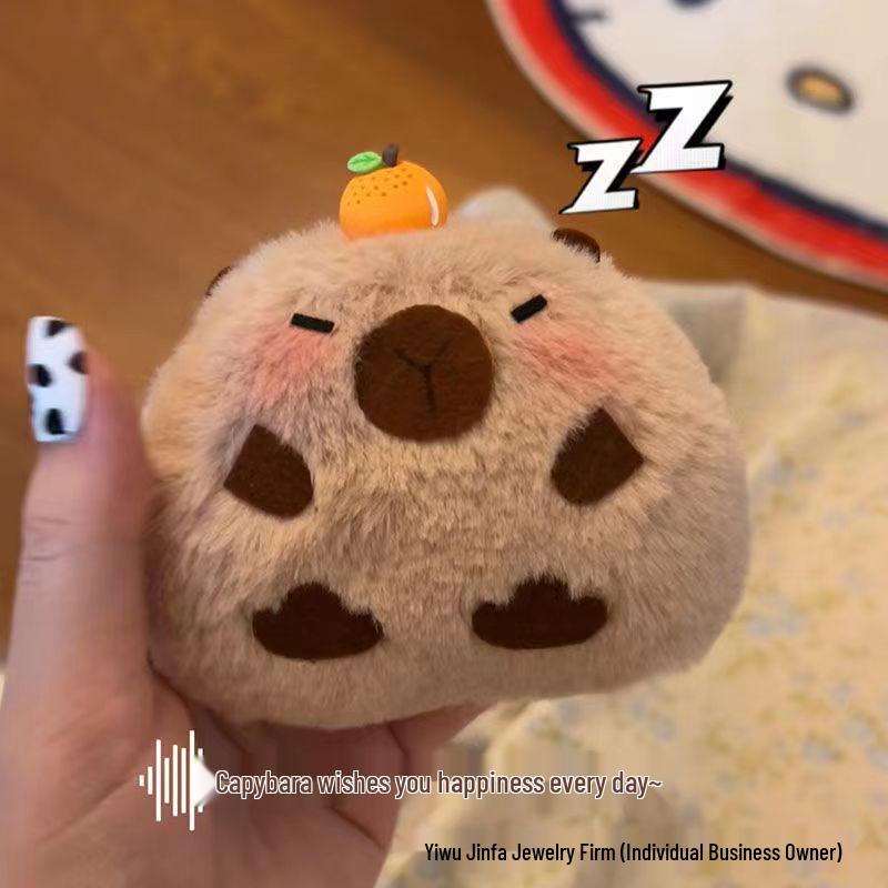 Round Capybara Squeaky Ball DIY Charm Kit