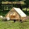 Aflyever Aufblasbares Outdoor-Campingzelt, doppelwandiges Zelt, tragbare Übernachtungs-Campingausrüstung
