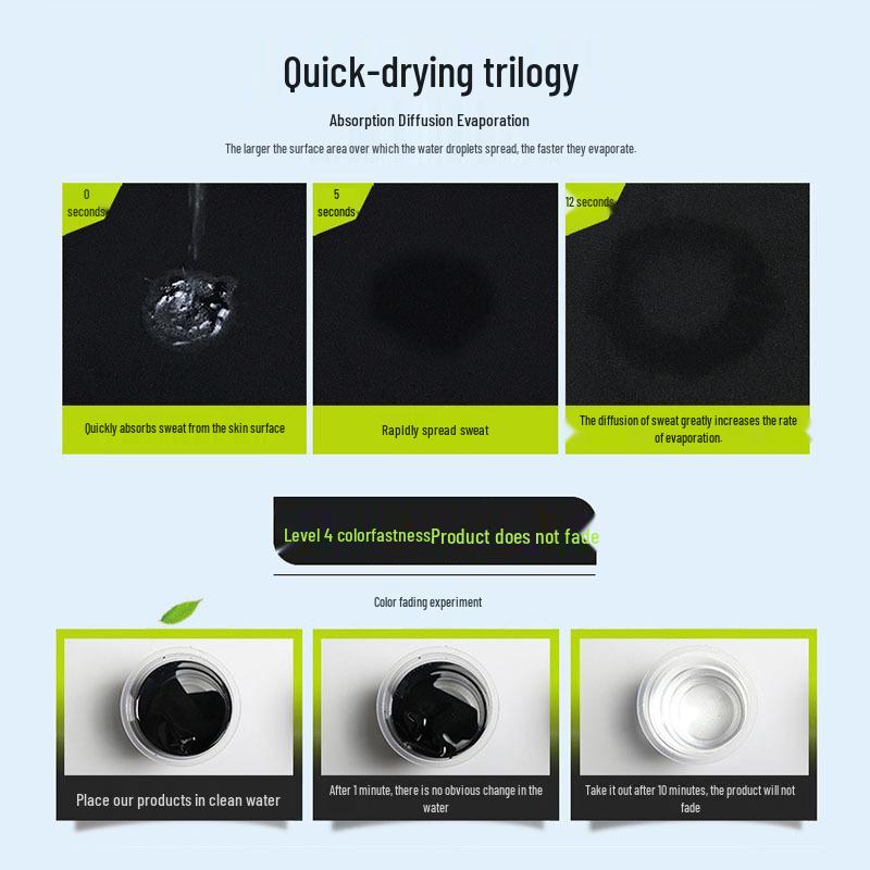 Men's Quick-Dry Elastic Sports Shorts for Running & Swimming