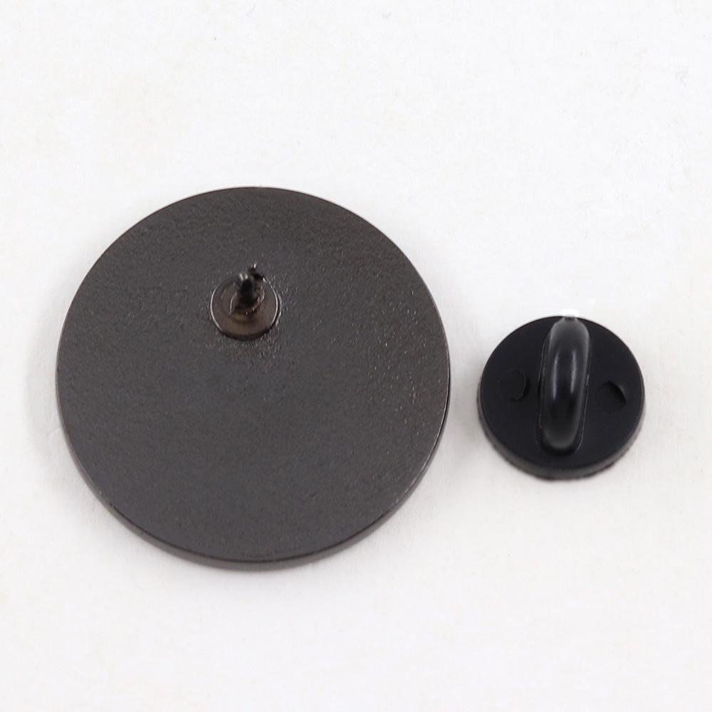 Modlý smaltovaný hebrejský odznak života Klopový odznak na batohy a oblečení