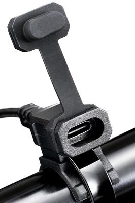 Daytona 17213 USB Power Supply for Motorcycles, USB-C PD3.0 Compatible, Fast Charging, 18 W, Compatible with iPhone/Android, 1 Port
