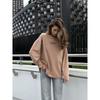 European and American New Fashion Casual Loose Letters Print Long Sleeves Shirt Printed Long-Sleeve Top