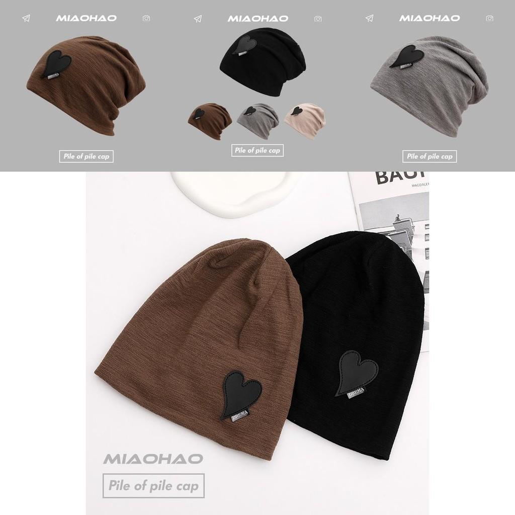 Trendy High Top Beanie For Women Fall And Winter Soft Cotton Ladies Hat