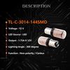 1Pc 1157 Led Red Canbus 3014 144-Smd Car Turn Signal Brake Light No Flash