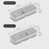 Refrigerator Freezing Organizer Square Storage Box Food Container Fruit Vegetables Storage Box Reusable Kitchen Storage Supplies