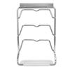 Haushaltswaren Hängender Topfdeckelhalter 3 Etagen Aluminiumlegierung Schrank Topfdeckelhalter Organizer für Teller Backbleche