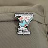 Süße Frosch Emaille Anstecknadeln Ich hoffe, diese E-Mail erreicht Sie vor mir Anstecknadeln Anstecker Cartoon Tier Schmuck Geschenk für Freunde