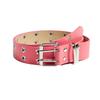 Punk Design Star Shape Pu Belt With Double Pin Closure For Street Style