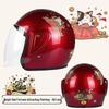 Lishi Women's Electric Scooter Half Helmet