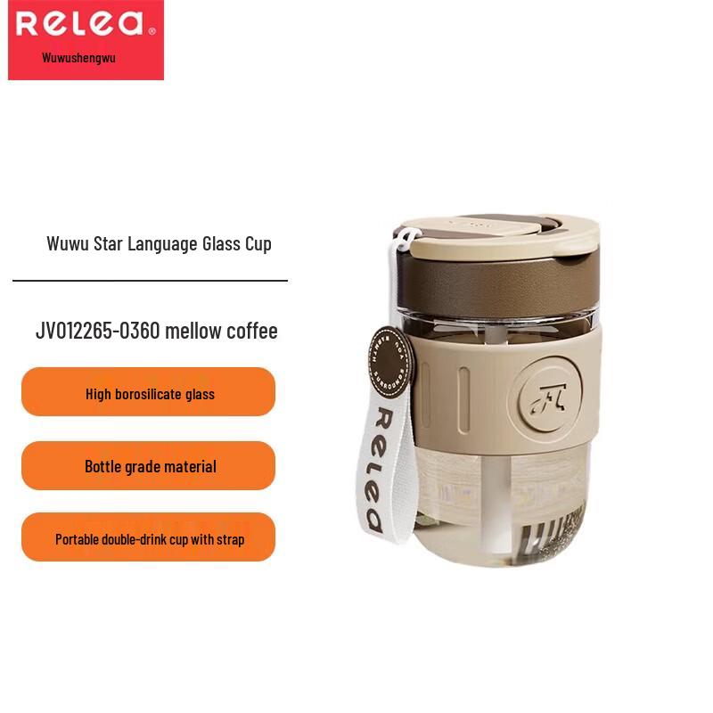 RELEA Starlight Glass Cup