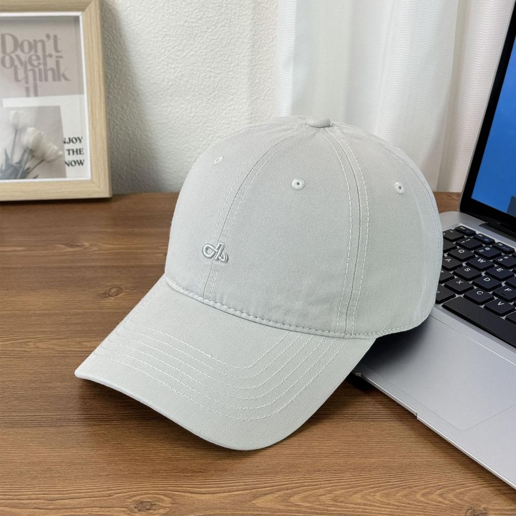 Fashion Hat trendy brand letter embroidery soft top shows the face small baseball cap children's fashion versatile spring and summer sunshade new cap