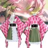 Slayer Demon Kanroji Mitsuri Clothing Cosplay Anime Party Costume Suit Perform