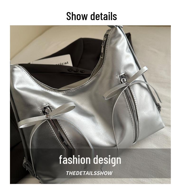 Korean Fashion Bow Tote: Spacious, Stylish & Versatile Ladies' Backpack for Spring 2025