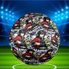 Custom Name Personalized Demon Slayer Print Size 5 Soccer Ball Training & Match Football, for Team, Kicking, Gift for Football Enthusiasts