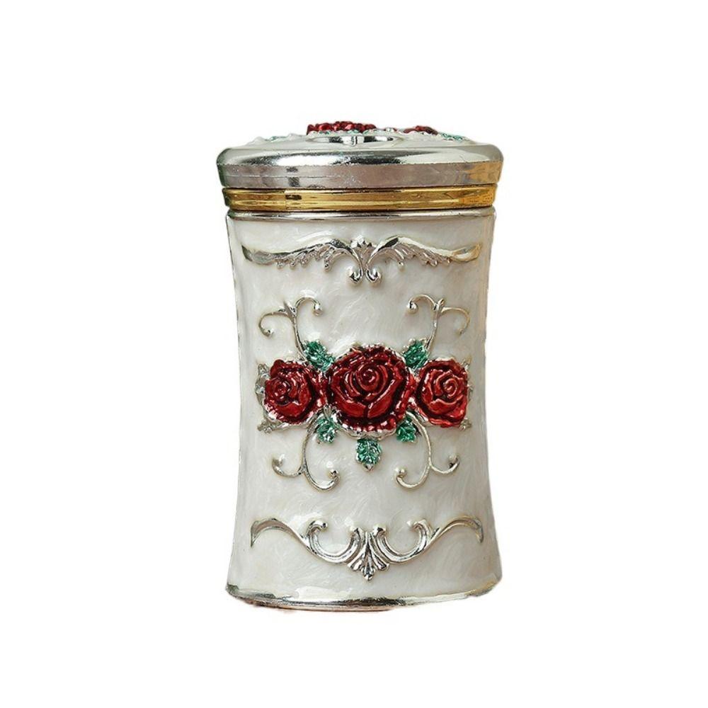 Rotating Design Small Waist Toothpick Box Safety Desk Toothpick Holder  Hotel