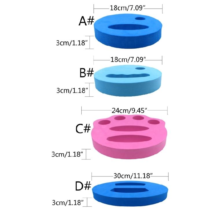 Swimming Kickboard Hand Grip Floating Plate Pool Training Aid Float Easy to Use